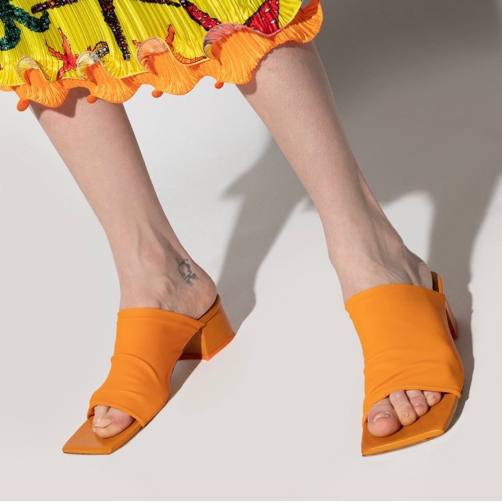 Orange Miista Heels Size 9/40